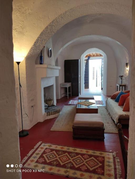 Cueva Albaicín Granada avec vue sur l'Alhambra Villa Exterior foto