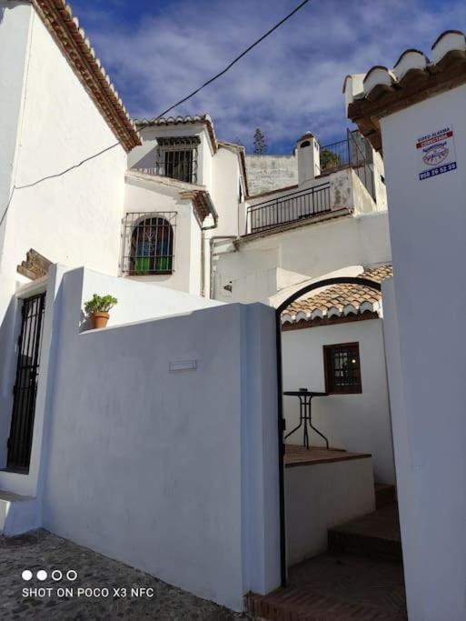 Cueva Albaicín Granada avec vue sur l'Alhambra Villa Exterior foto